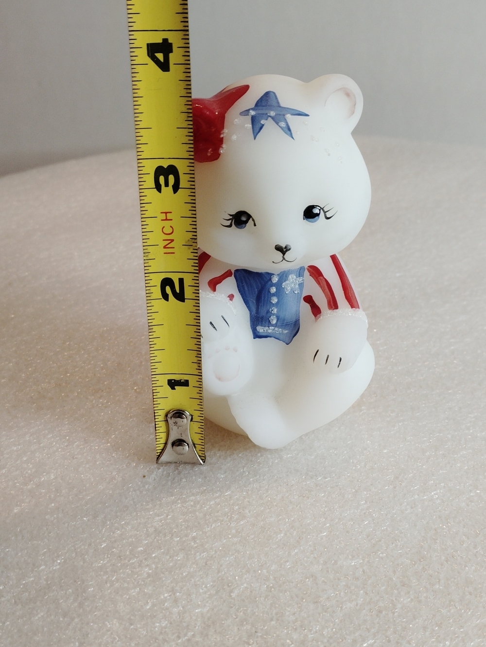 Vintage 2001 Fenton Stars & Stripes Bear - Picture 9 of 9